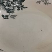 6 assiettes creuses faïence terre de fer Moulin des Loups et Hamages