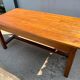 Solid oak dining farmhouse table with 1 drawer 1950 165x78x73cm