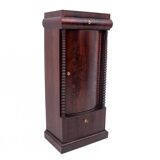 Mahogany cabinet, Northern Europe, circa 1860.