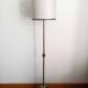 Tripod floor lamp brass circa 1950