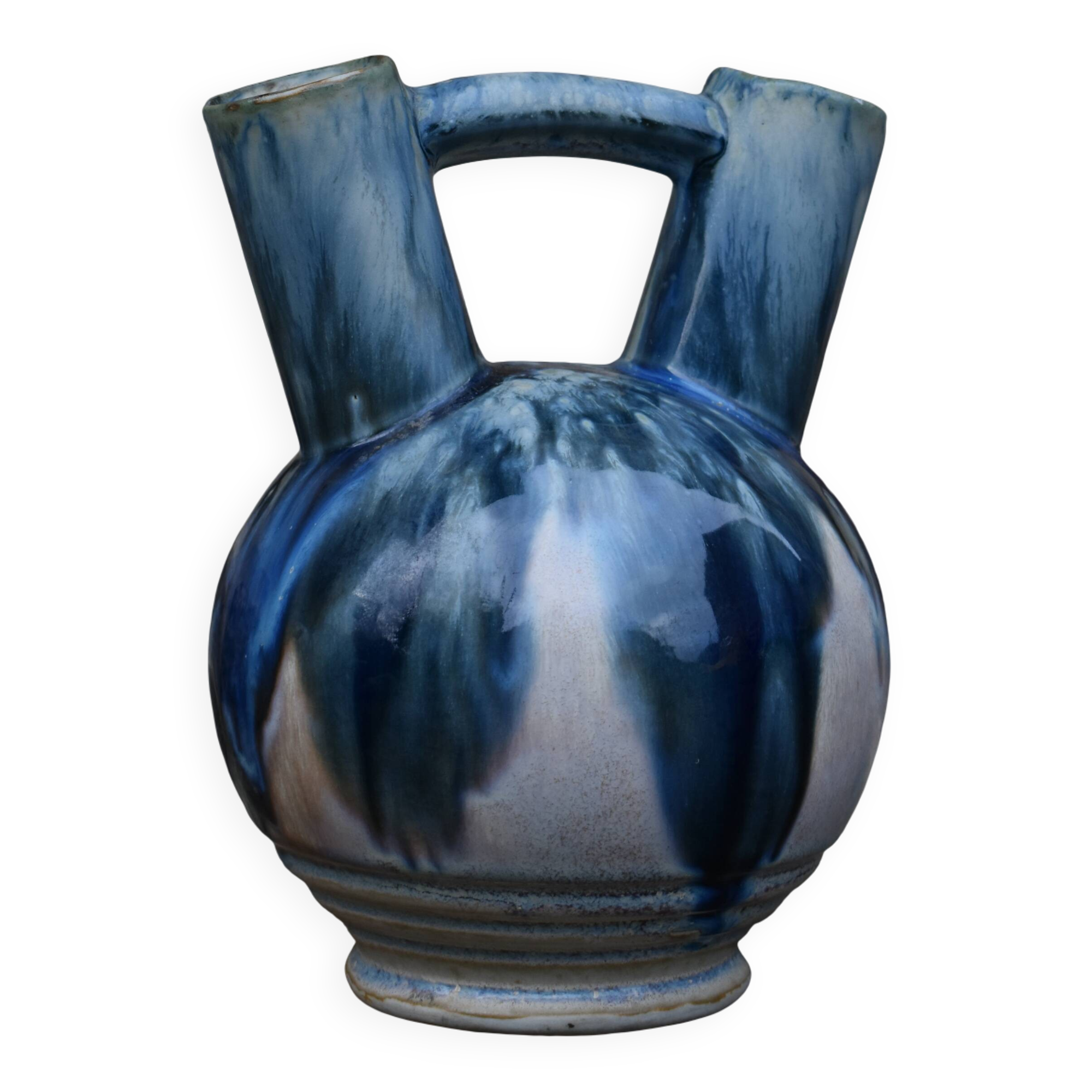 Vase double col art déco