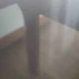 Scandinavian coffee table smoked glass