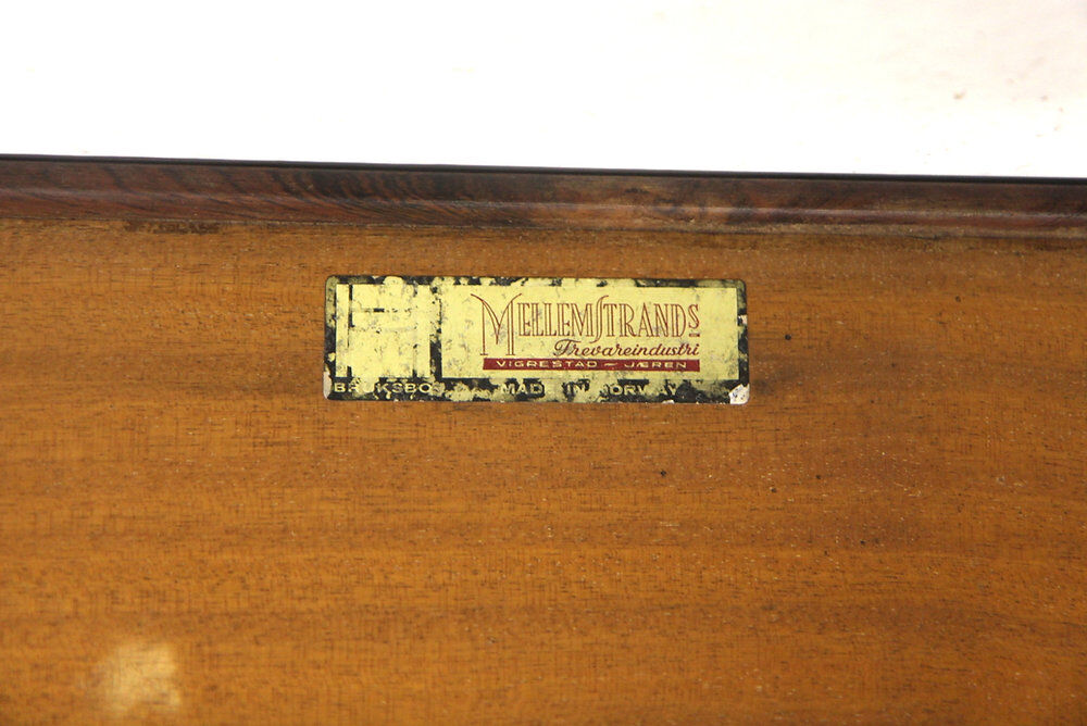 "Krobo" bench in rosewood, Torbjørn Afdal for Bruksbo, Norway, 1960