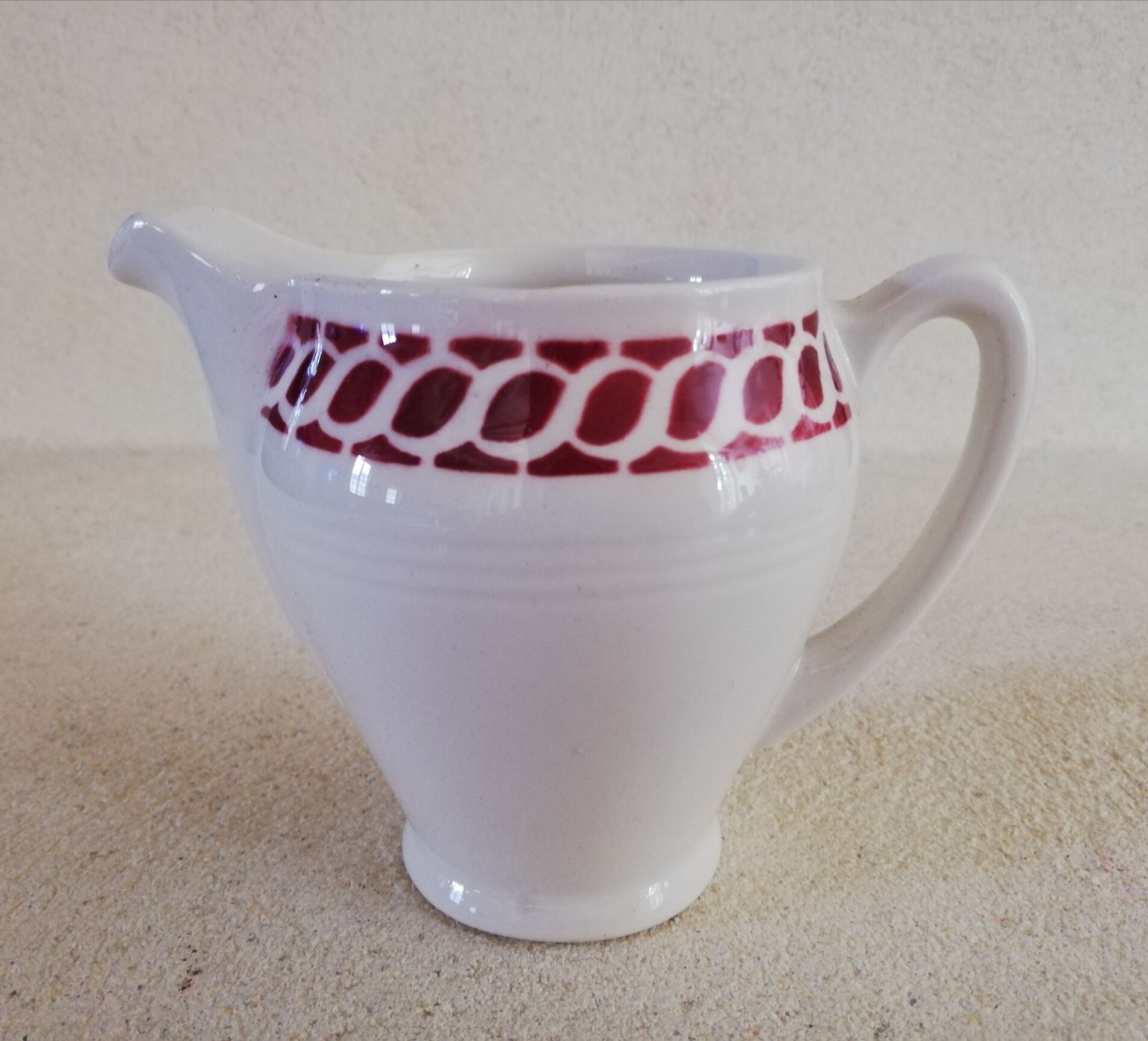 Céranord iron earth milk jug