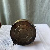 Vinaigriers ancien verre et métal ajouré