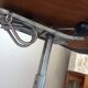 Chrome metal swivel chair industrial/vintage style 50s-60s