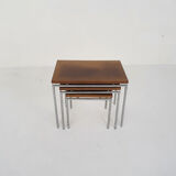 Mid-century nesting tables, The Netherlands 1950's