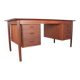 Bureau de Direction Danois en teck par Gunnar Nielsen Tibergaard 1960.
