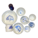 Complete set with Carpe Koi Blue design.