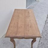 Antique Louis XV style side table with 2 drawers