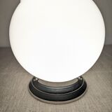 Art Deco ceiling lamp in white opaline