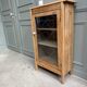 Vintage glass-fronted jam cupboard (renovated)