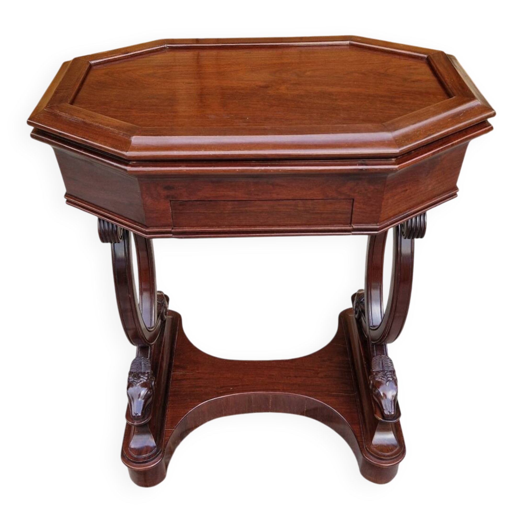Restoration Period Work Table in Mahogany