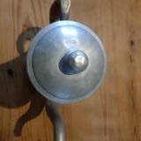 Old aluminium coffee pot