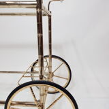 Service trolley serving gilded brass style Maison Baguès