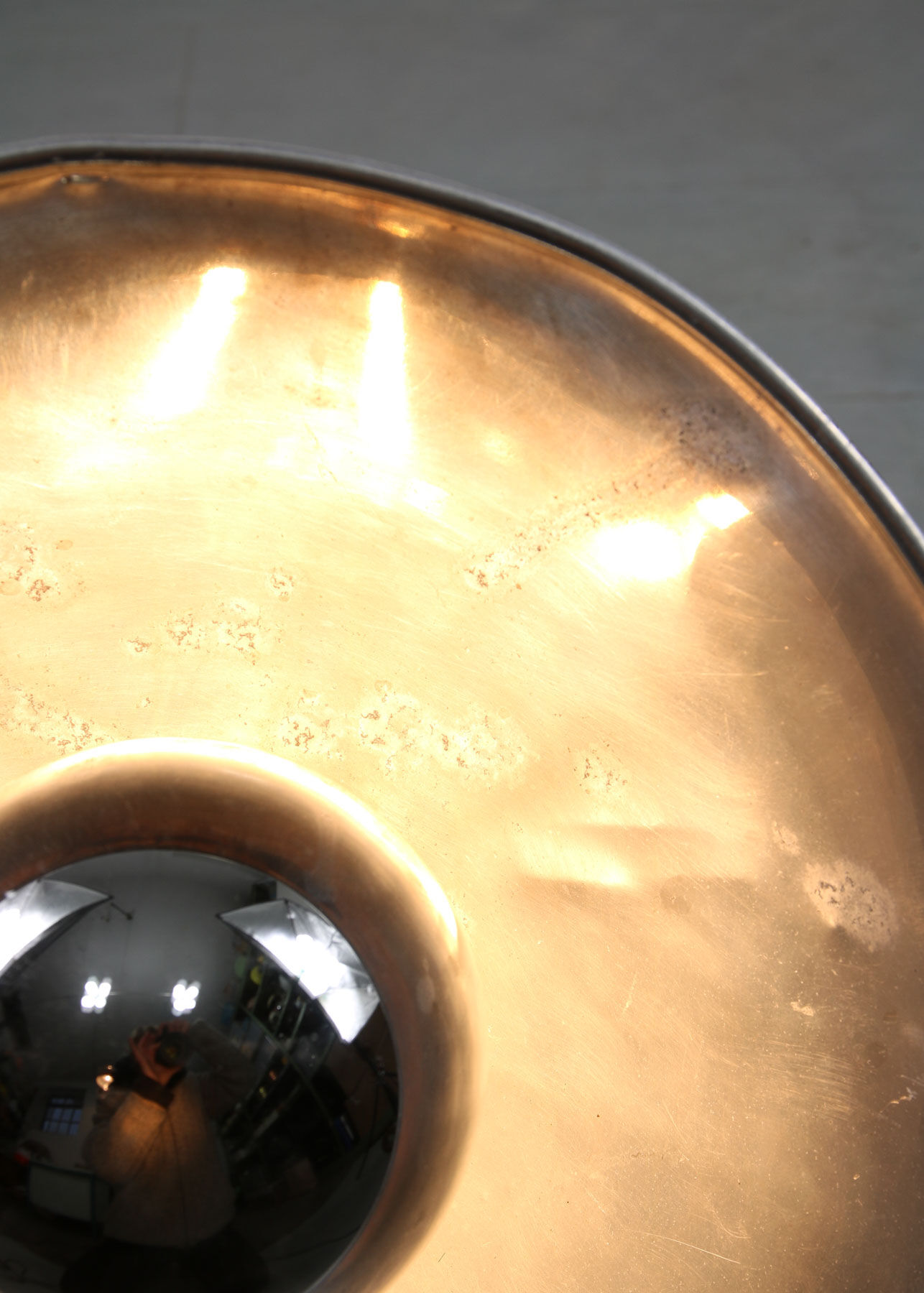 Mid-century Aluminium Adjustable Table Lamp, 50s