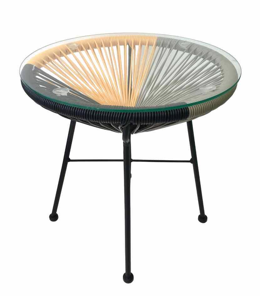 Scoubidou designer coffee table