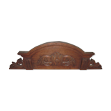 Old pediment in chene