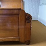Large Art Deco bed for 2 people