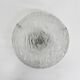 Mid-century Hillebrand iced glass ceiling lamp, 1970s