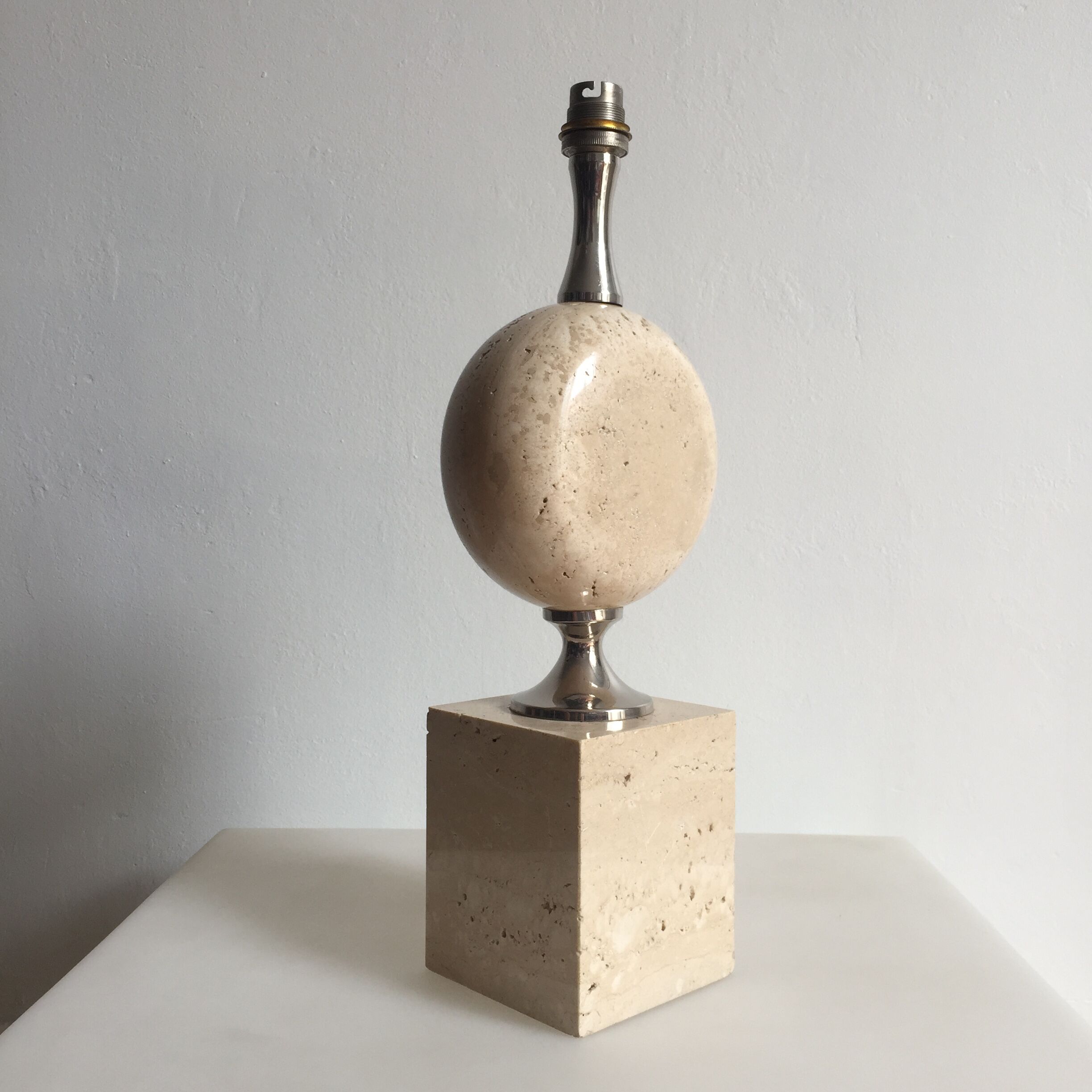 Travertine Lamp, 1960