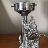 Very pretty art deco Scottish terrier lamp