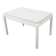 White extendable table, Italian design, 1980s, made in Italy