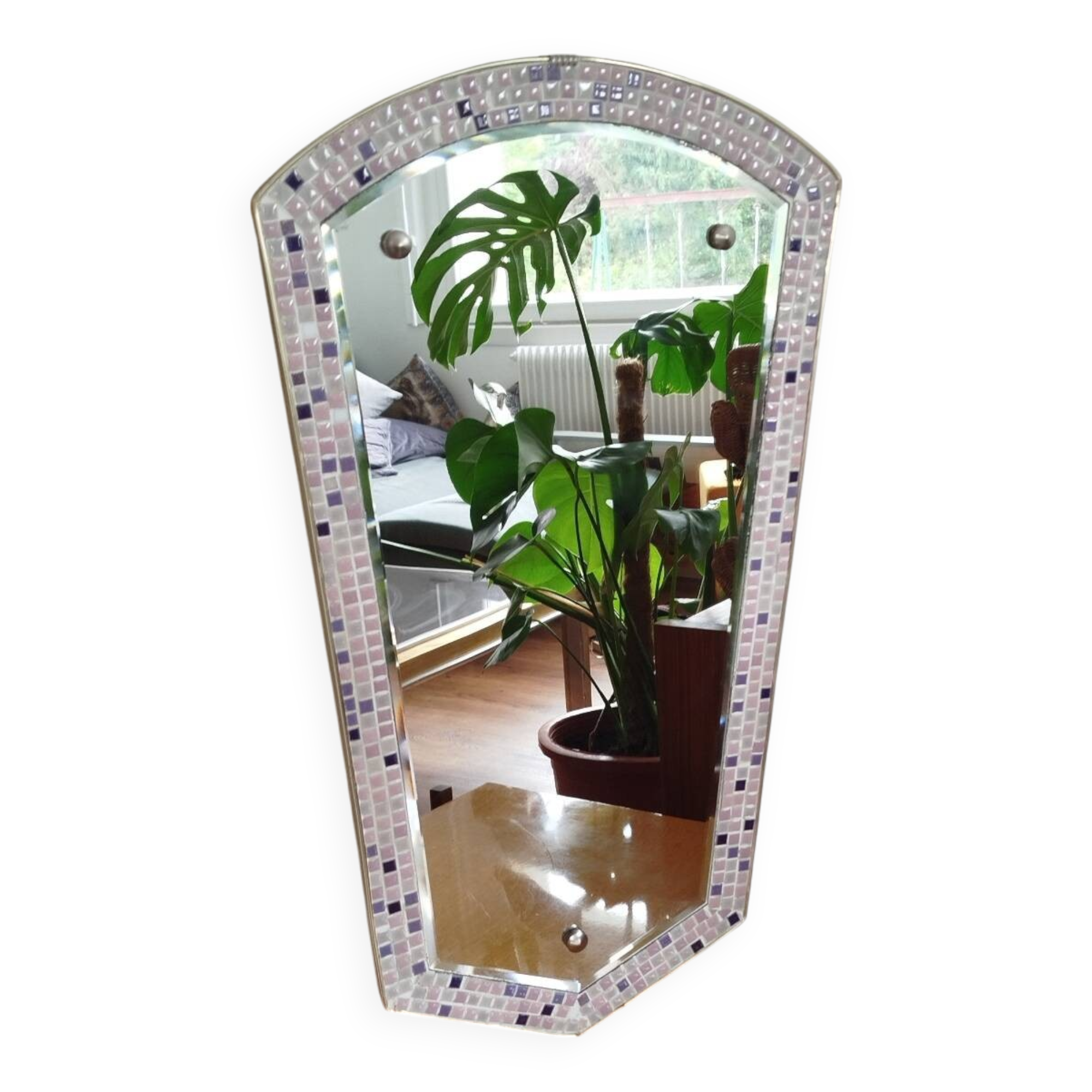 Ceramic mirror, 1970s