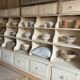Exceptional old grocery store furniture - dresser