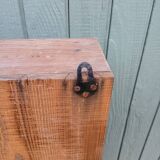 Antique wooden wall shelf