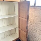 Old oak workshop cabinet