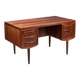 J. Svendstrup writing desk in rosewood A.P. Mobler Denmark 1960