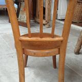 Old small Fischel children's chair with Pierrot decor