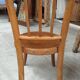 Old small Fischel children's chair with Pierrot decor