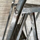 Manufrance 1930 industrial metal stepladder