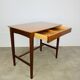 Minimalist Scandinavian teak desk from the 1960s, vintage.