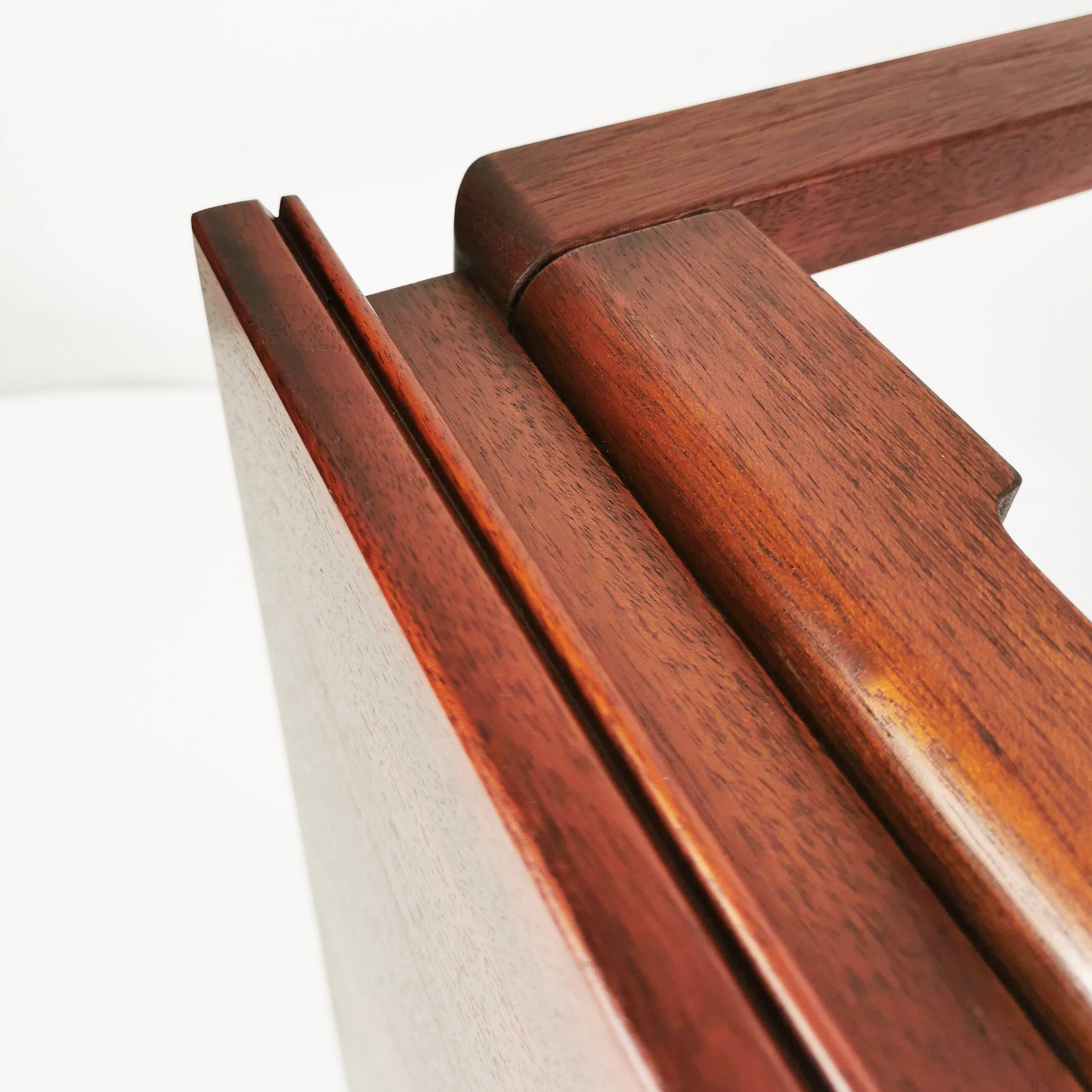 Mid Century Mahogany Table, Denmark, 1970s