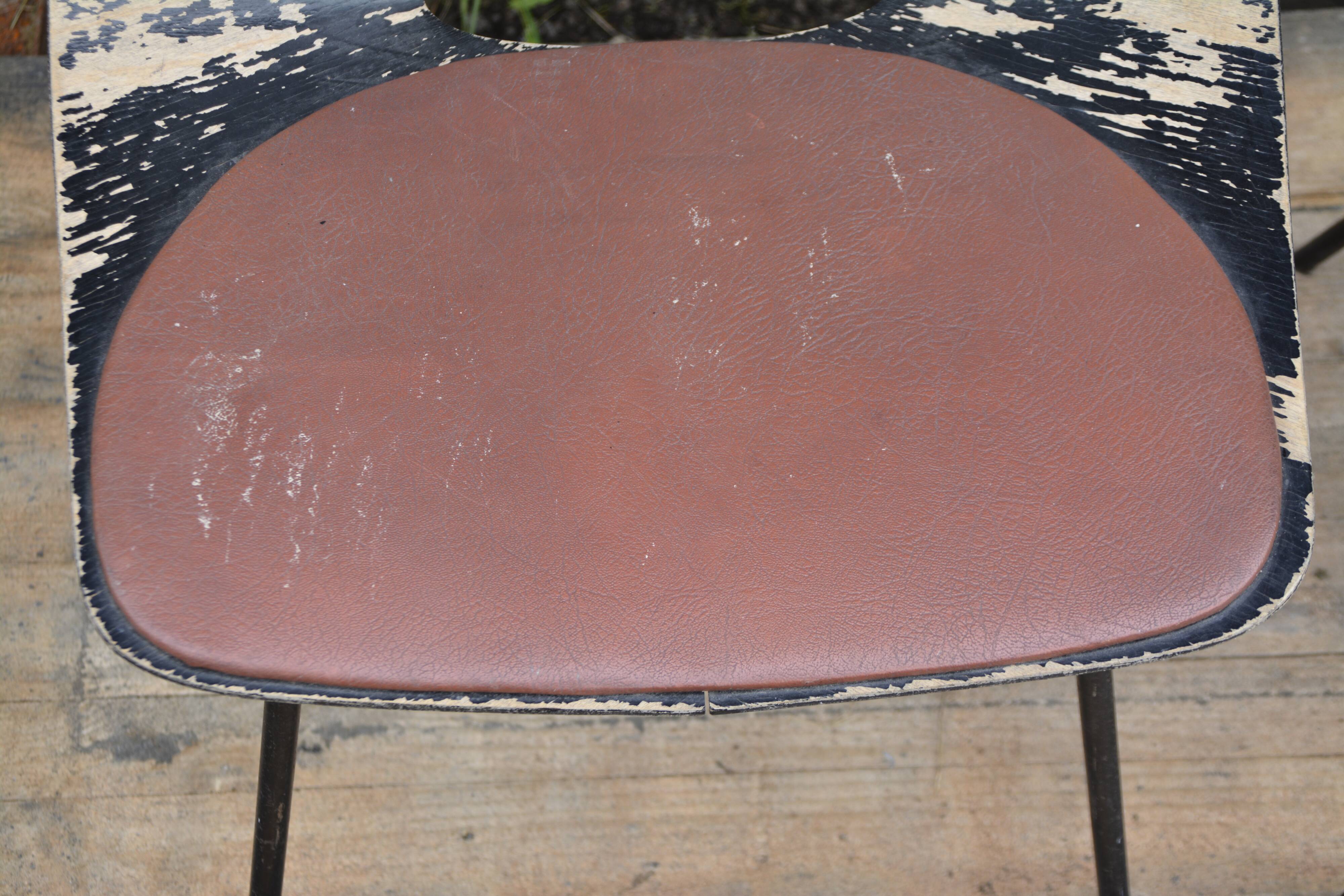 Pair of Tonneau chairs by Pierre Guariche