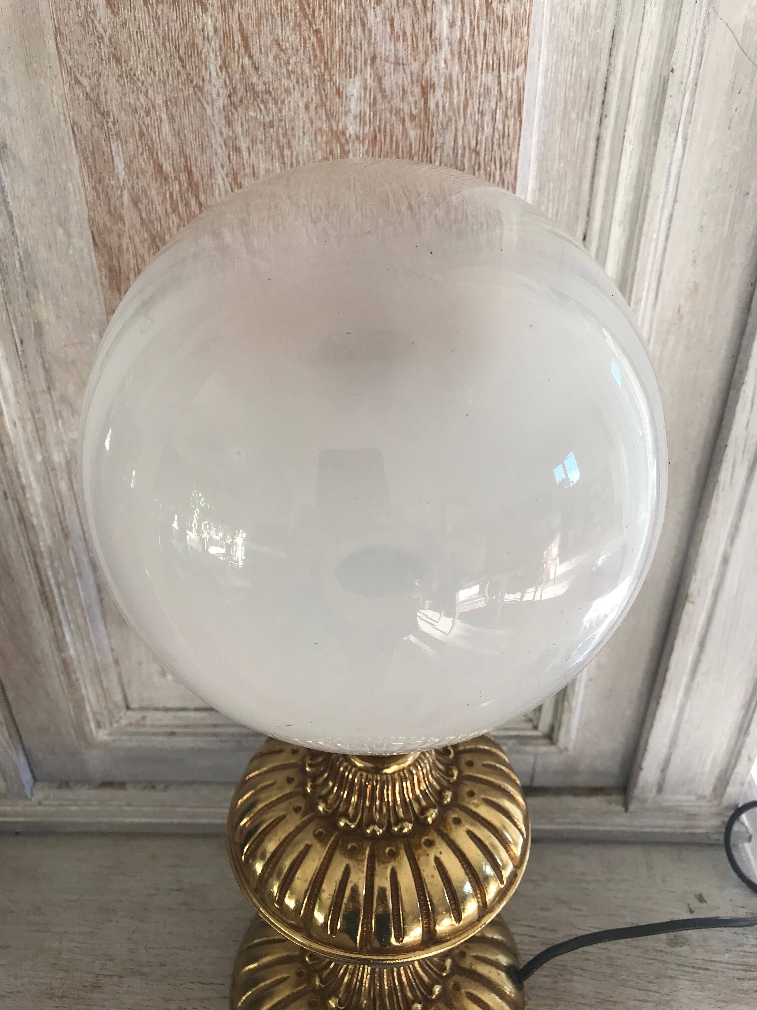 Vintage brass lamp