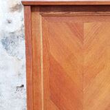 Vintage wardrobe with sliding doors