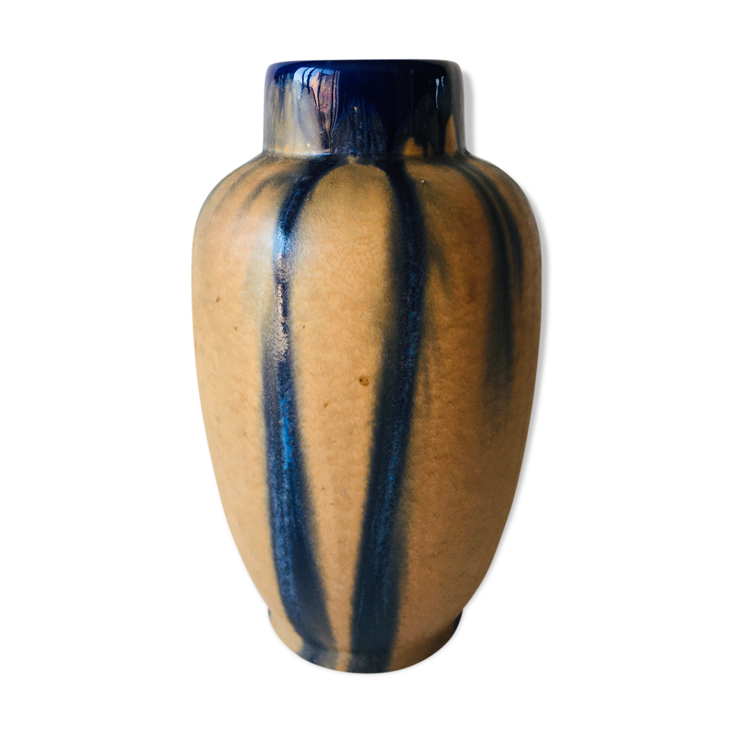 Vase en grès art déco