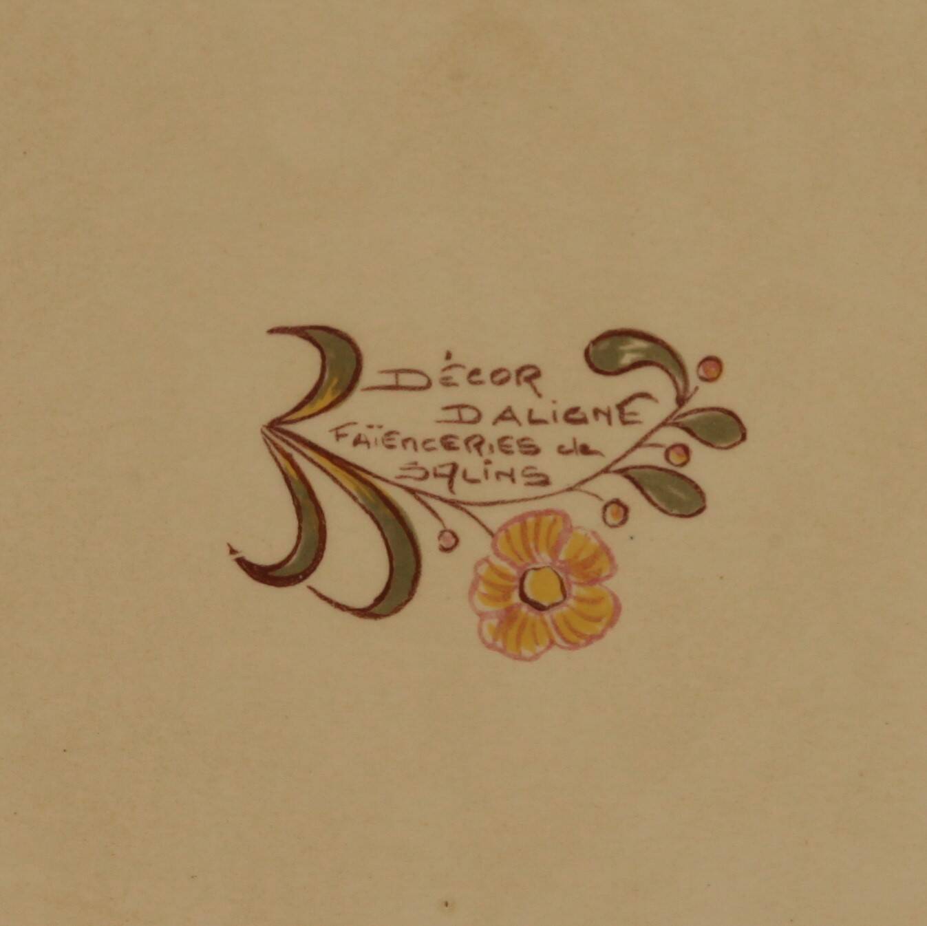 Salins earthenware soup tureen