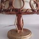 Pair of bamboo lamps