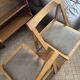 2 chaises pliante