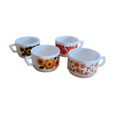 Vintage flower cups