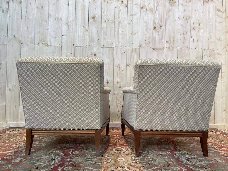 Louis XVI Living Room Sofa and Pair of Bergeres