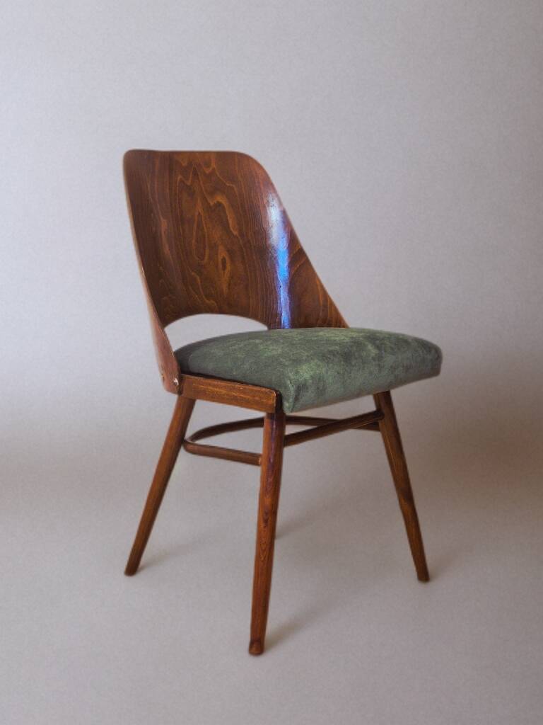 Chair TON514 Oswald Haerdtl, Vintage Czech 1960s