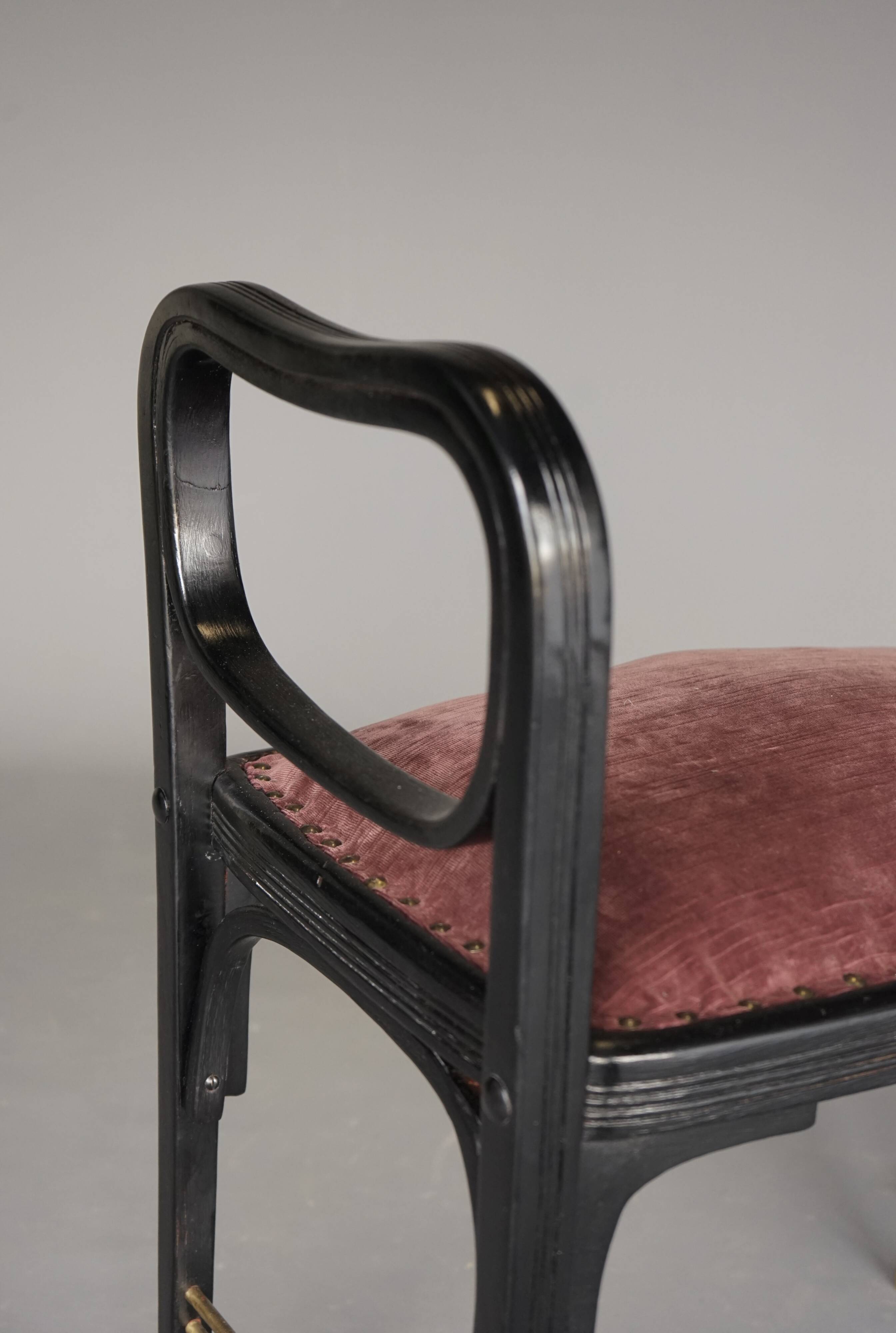 Bentwood Stool model 412 by Otto Wagner for J.& J.Kohn, 1902
