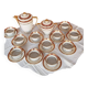 Vilatte Limoges Porcelain Coffee Service 13 Pieces, 11 People 1950