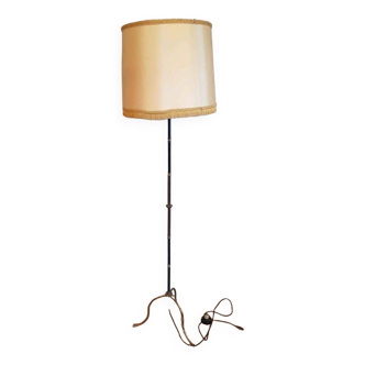 Large old tripod floor lamp